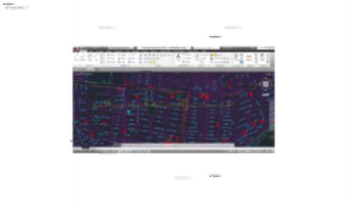 نقشه اتوکد منطقه 17 تهران